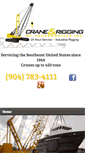 Mobile Screenshot of cranenrigging.com